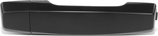 DNA MOTORING Rear Driver, Passenger Outer Door Handle Compatible with 05-10 Nissan Armada, 04 Pathfinder, 04-15 Titan, Black, OEM-DHO-01430