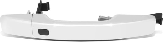 DNA MOTORING Front Right Outer Door Handle Compatible with 14-19 Kia Soul, w/o Keyhole, Chrome, OEM-DHO-01294