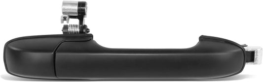 DNA MOTORING Rear Right Outer Door Handle Compatible with 06-08 Honda Pilot, Black, OEM-DHO-01145
