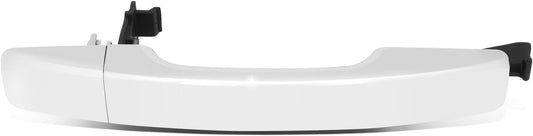 DNA MOTORING Front Right Outer Door Handle Compatible with 14-19 Kia Soul, w/o Keyhole, Chrome, OEM-DHO-01286