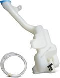 DNA Motoring OEM-WT-HO1288176 Factory Style Car Windshield Washer Fluid Reservoir w/Pump Cap Compatible with 13-15 Accord Sedan