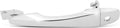 DNA MOTORING Front Left Outer Door Handle Compatible with 13-18 Nissan Altima / 13-19 Pathfinder, W/Key Hole, Chrome, OEM-DHO-01344, 826403TA0A