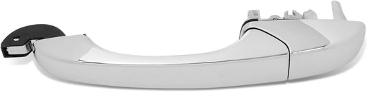 DNA MOTORING OEM-DHO-00650 Rear Left/Right Side Door Pull Handle Compatible with 08-10 Chrysler Town & Country/Compatible with 08-10 Dodge Grand Caravan, Chrome