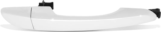 DNA MOTORING Rear Right Outer Door Handle Compatible with 16-21 Hyundai Tucson, Fits Model w/o Smart Entry, Chrome, OEM-DHO-01225