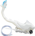 DNA Motoring OEM-WT-HO1288185 Factory Style Windshield Washer Fluid Reservoir w/Cap Tube & Fluid Pump Compatible with 2006-2011 Civic Sedan
