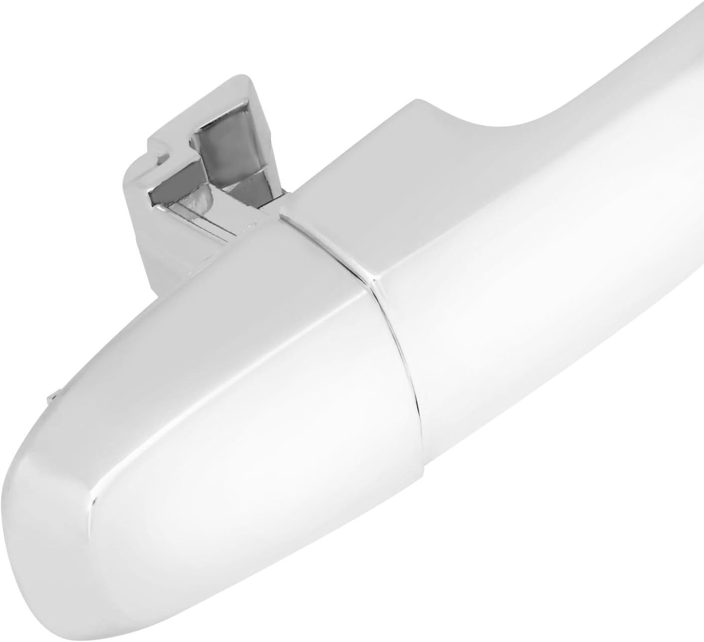 DNA MOTORING Rear Driver, Passenger Outer Door Handle Compatible with 02-03 Lexus ES300, 04-06 xA, 03-14 Matrix,07-12 Yaris, Chrome, OEM-DHO-01474