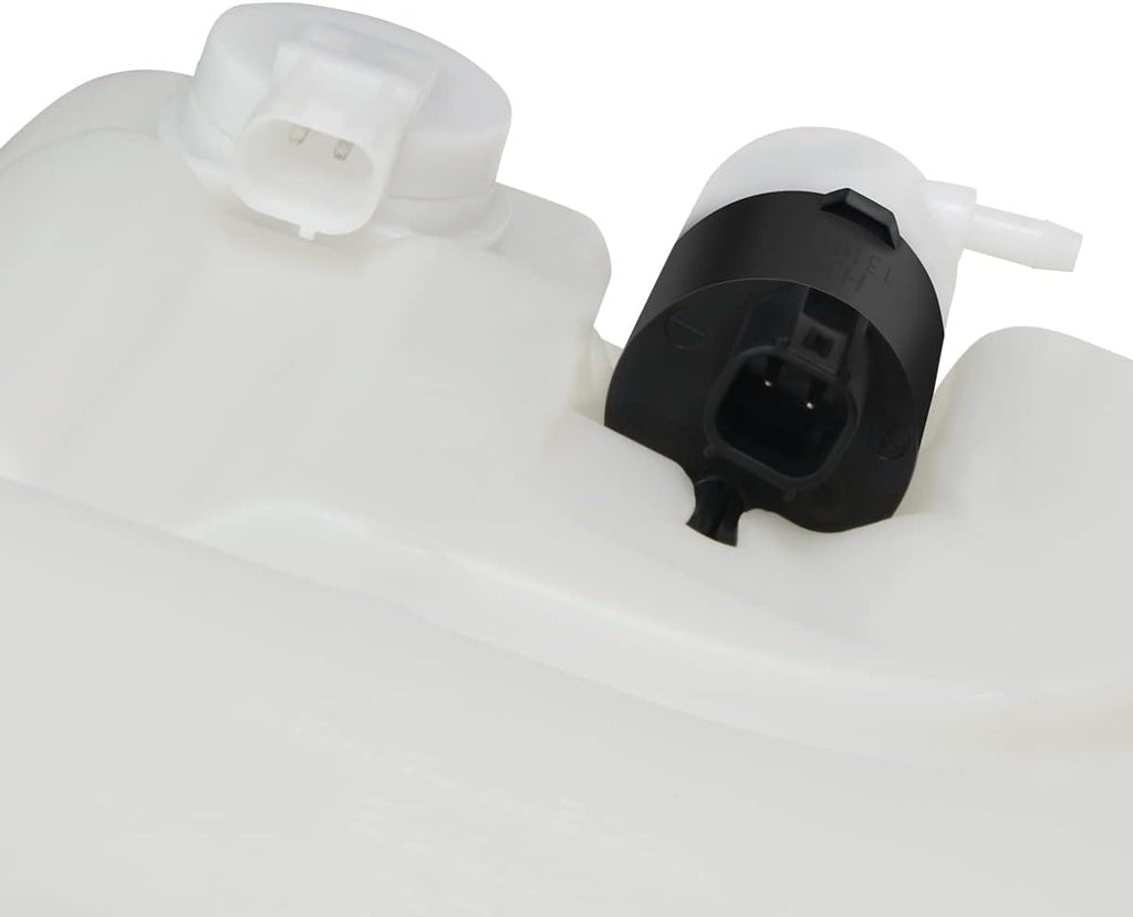 DNA Motoring OEM-WT-CH1288180 Factory Style Windshield Washer Fluid Reservoir Assembly Compatible with 02-04 Dodge Ram 1500-3500