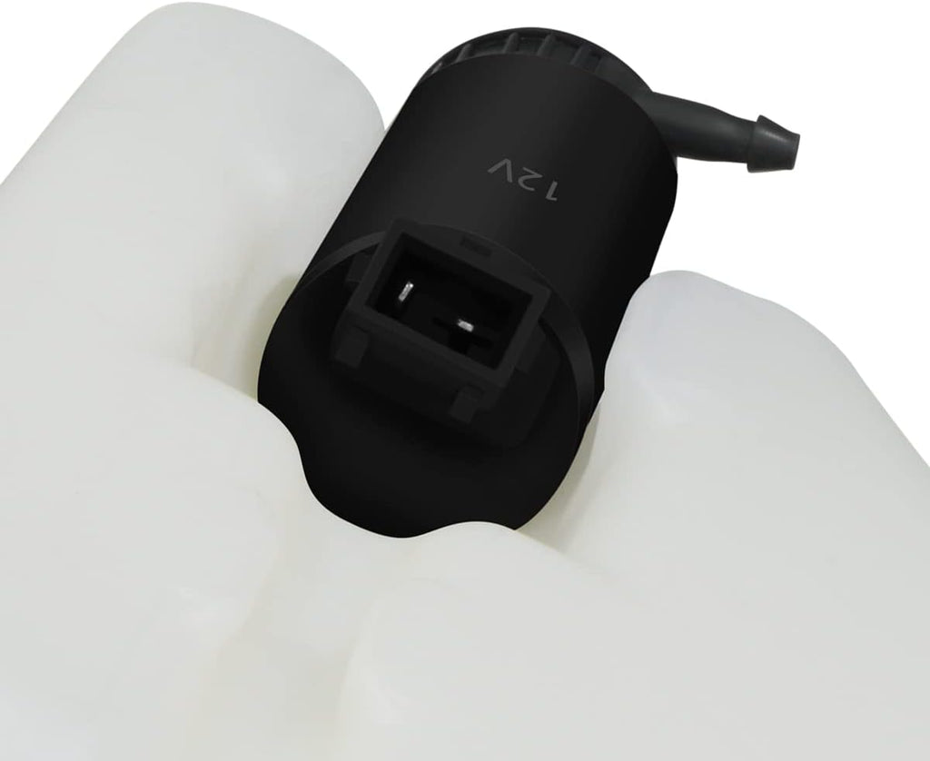 DNA Motoring OEM-WT-FO1288114 Factory Style Windshield Washer Fluid Reservoir w/Washer Fluid Pump Compatible with 10-13 Transit Connect w/o Rear Wiper