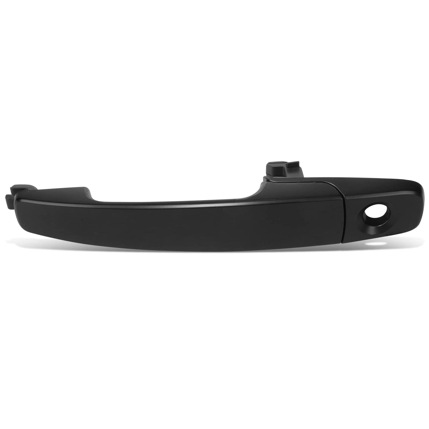 DNA MOTORING OEM-DHO-00952 Tirador de puerta lateral trasera izquierda compatible con F-250 / F-350 / F-450 / F-550 / F-550 1999-2016 Super Duty se adapta a modelos de cabina doble con paquete