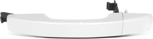 DNA MOTORING Rear Left Outer Door Handle Compatible with 14-19 Kia Soul, Chrome, OEM-DHO-01287