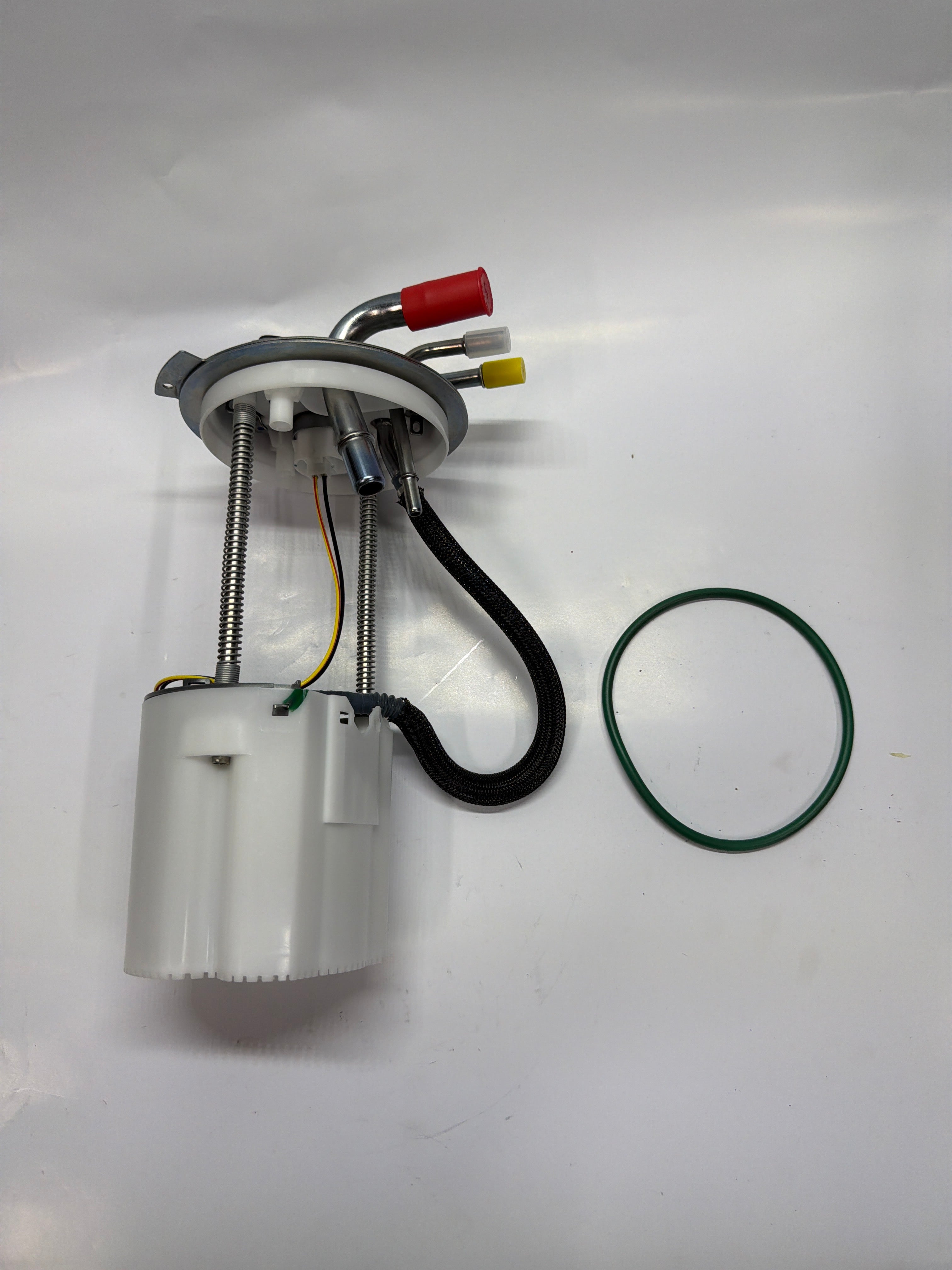 19300964 M100125 AC Delco Electric Fuel Pump Gas for fuel Pump Module without Fuel Level Sensor, with Pressure Sensor and Seal - Chevy GMC Yukon Chevrolet Tahoe