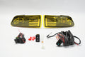 FRONT BUMPER AMBER FOG LIGHTS ENHANCED VISIBILITY FOR 05-10 SCION TC, LUZ ANTINIEBLA PARACHOQUES DELANTERO FL-ZTL-153-AM