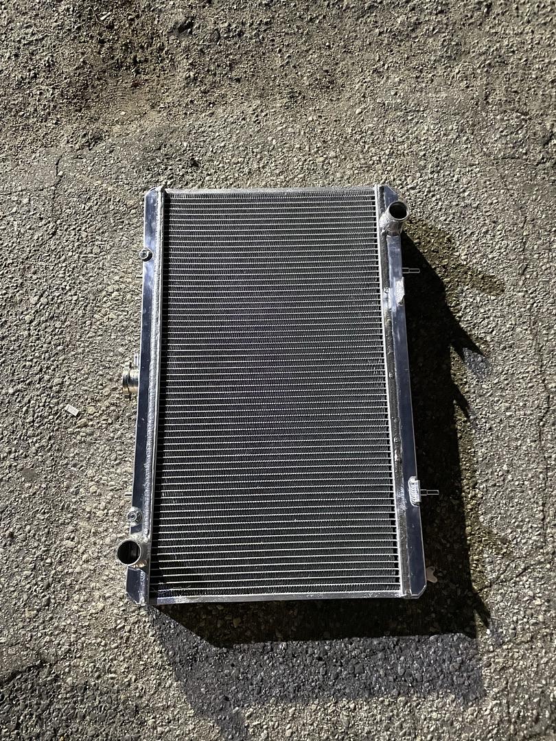 RA-SRS13-2 89-94 NISSAN 240SX MANUAL TRANSMISSION ALUMINUM RADIATOR RA-SRS13-2