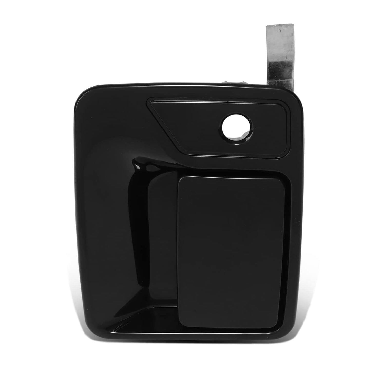 DNA MOTORING OEM-DHO-00952 Tirador de puerta lateral trasera izquierda compatible con F-250 / F-350 / F-450 / F-550 / F-550 1999-2016 Super Duty se adapta a modelos de cabina doble con paquete