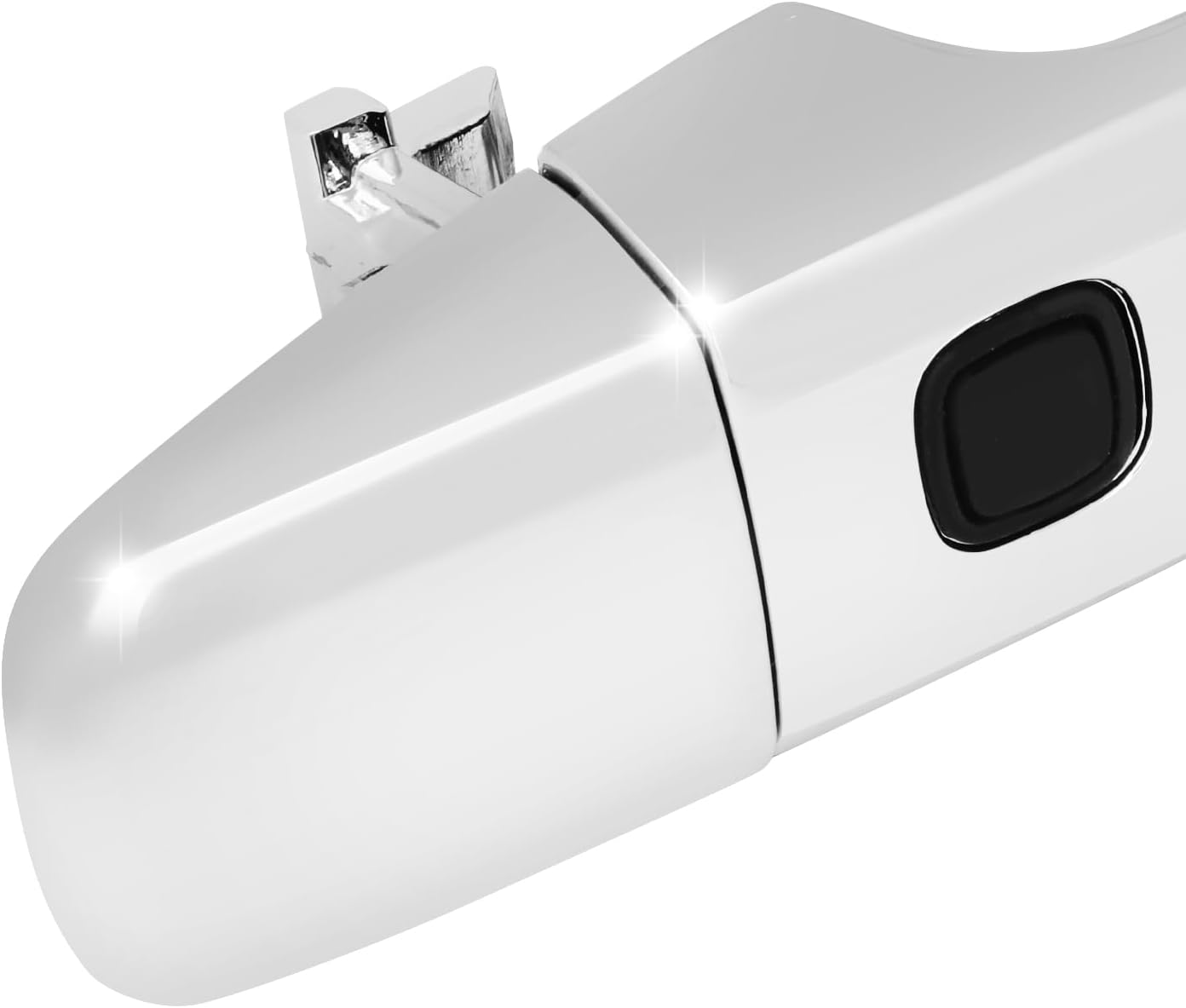 DNA MOTORING Rear Passenger Outer Door Handle Compatible with 08-15 LX570, Land Cruiser, Chrome, OEM-DHO-01533