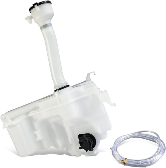 DNA Motoring OEM-WT-LX1288113 Factory Style Windshield Washer Fluid Reservoir Assembly Compatible with 16-17 IS300 IS200T w/o Headlight Washer
