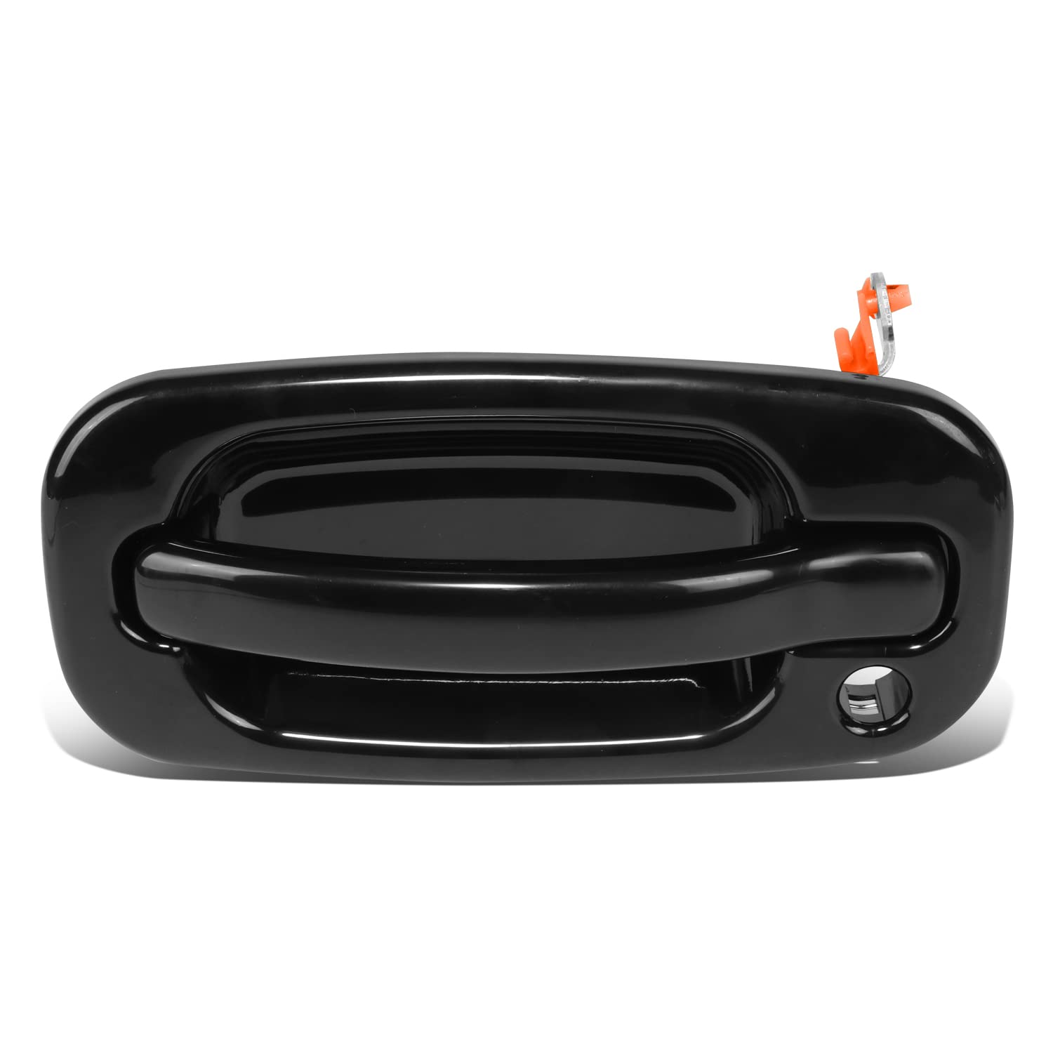 DNA MOTORING OEM-DHO-00442 Front Right Side Door Pull Handle Compatible with 04-06 Escalade/Silverado/Sierra, 00-06 Suburban/Tahoe/Yukon, Smooth Black