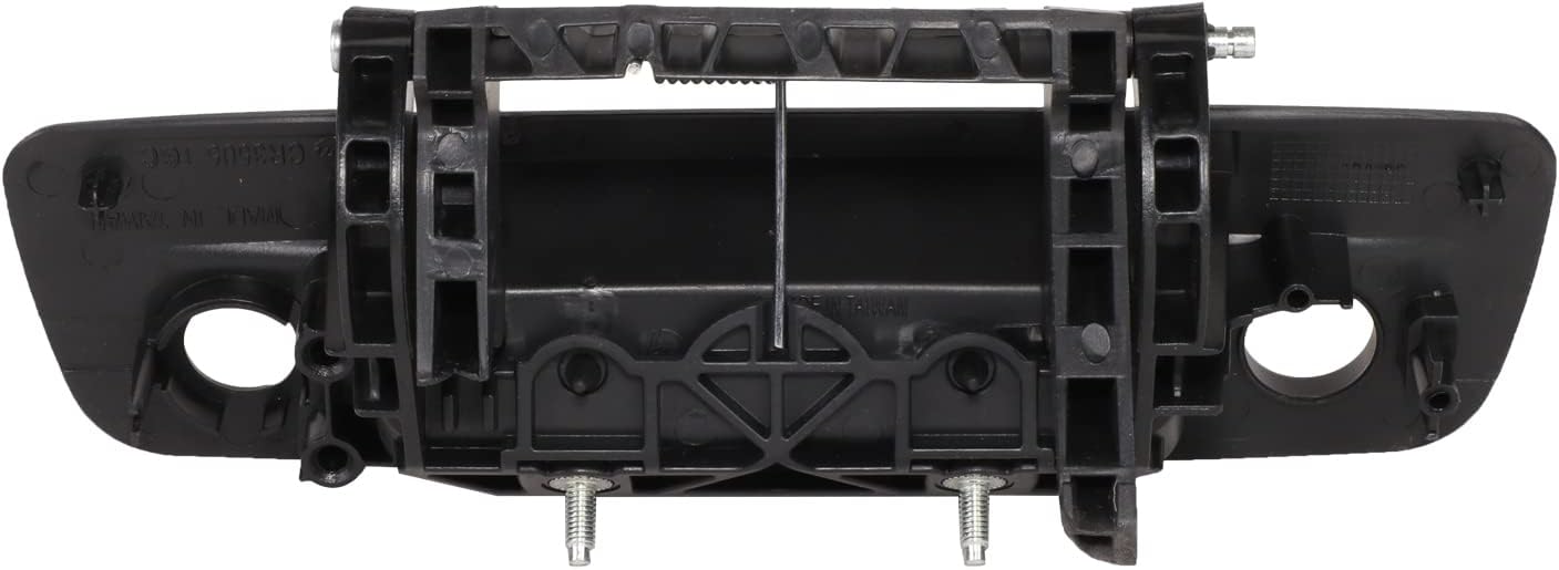DNA MOTORING THO-PF-00031 Rear Tailgate Handle Compatible with 09-10 Dodge Ram 1500/2010 Dodge Ram 2500 3500,With Keyhole & Camera Hole,Black