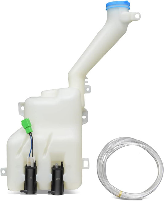 DNA Motoring OEM-WT-HO1288164 Factory Style Car Windshield Washer Fluid Reservoir w/Pump Cap Compatible with 1996-2000 Civic