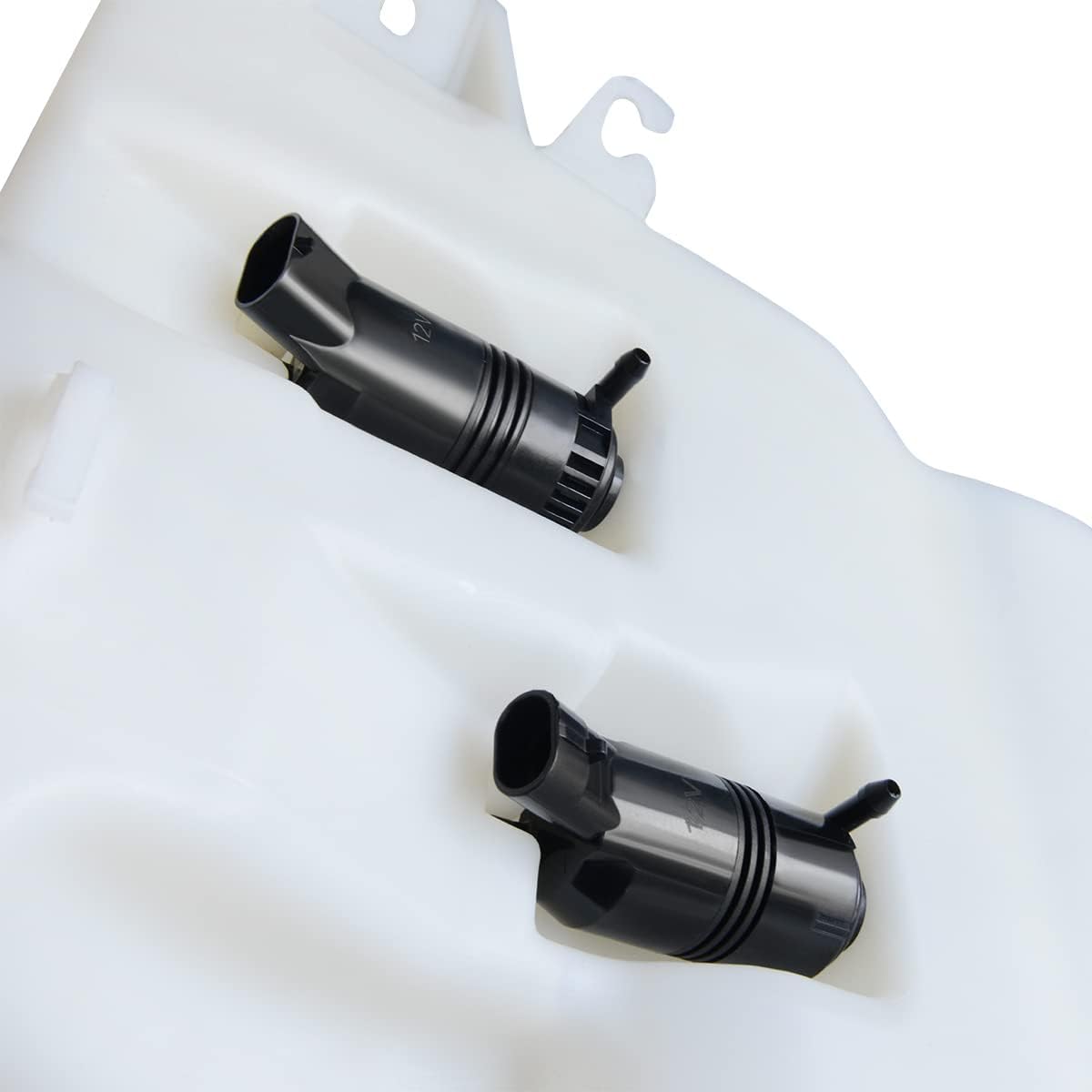 DNA Motoring OEM-WT-GM1288151 Factory Style Windshield Washer Fluid Reservoir w/Pump & Cap Compatible with 97-05 Venture / 97-04 Silhouette