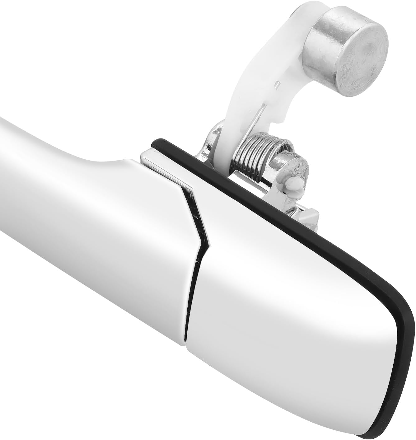 DNA MOTORING Rear Left Outer Door Handle Compatible with 01-06 Acura MDX, Chrome, OEM-DHO-01035