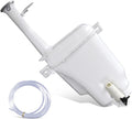 DNA Motoring OEM-WT-NI1288146 Factory Style Windshield Washer Fluid Reservoir W/Cap Tube & Pump Compatible with 2014-2019 Versa