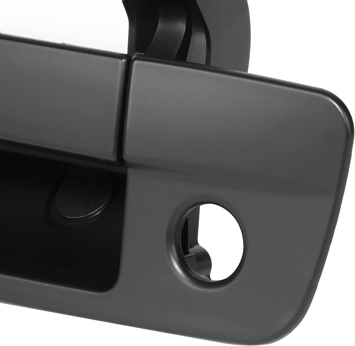 DNA MOTORING THO-PF-00031 Rear Tailgate Handle Compatible with 09-10 Dodge Ram 1500/2010 Dodge Ram 2500 3500,With Keyhole & Camera Hole,Black