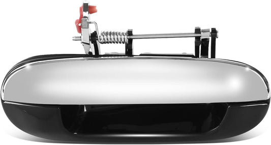 DNA MOTORING OEM-DHO-00522 Chrome Rear Right Side Door Pull Handle Compatible with 05-09 Saab 9-7X, 04-07 Rainier, 02-09 Trailblazer/Envoy, 03-08 Ascender, 02-04 Bravada