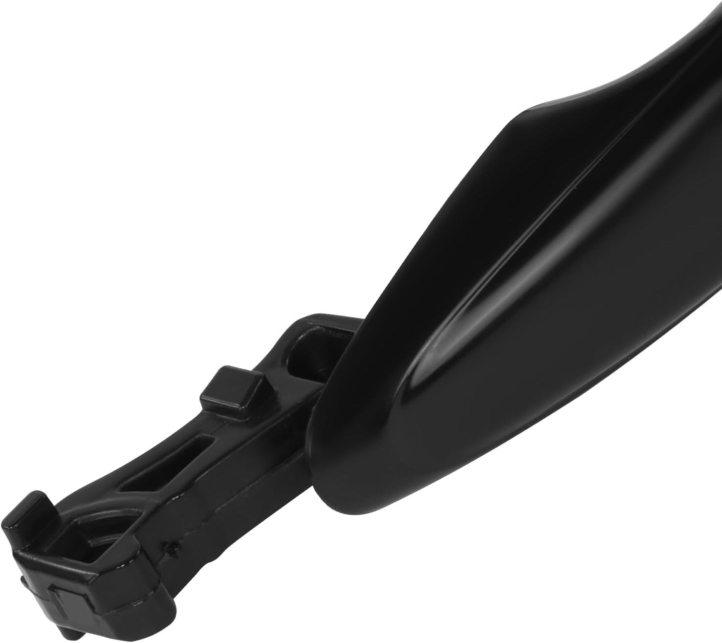 DNA MOTORING Front Driver Outer Door Handle Compatible with 03-09 Lexus GX470, 03-09 4Runner, 05-15 Tacoma, w/Keyhole, Black, OEM-DHO-01487