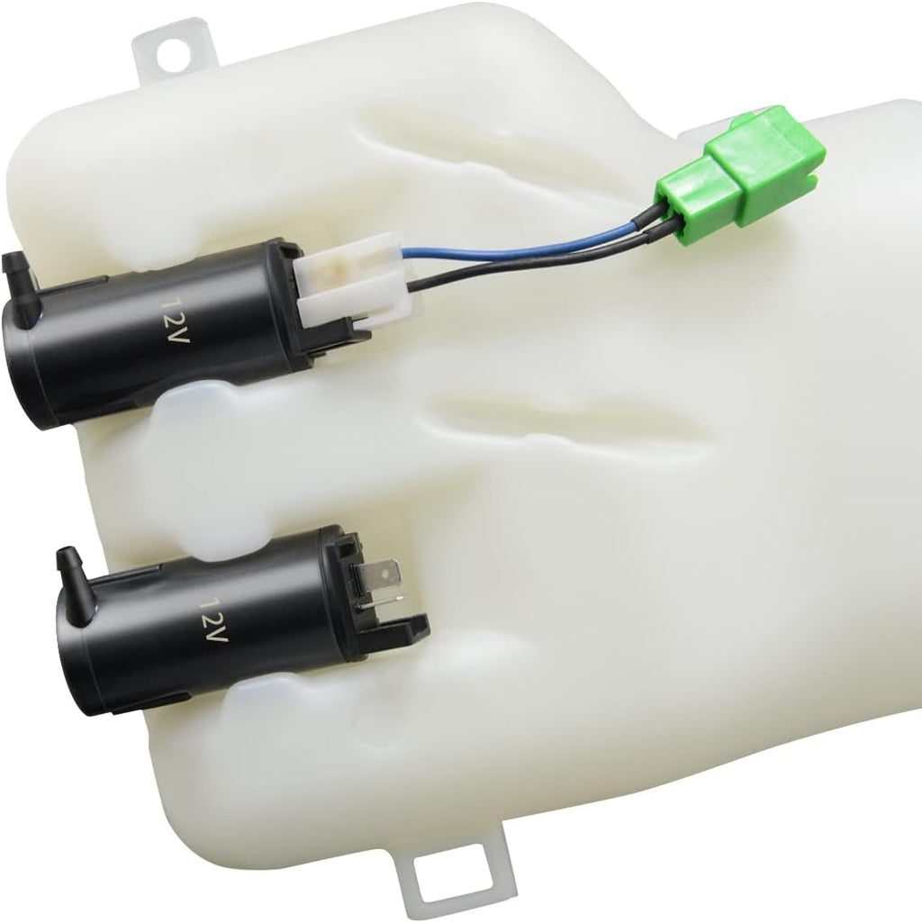 DNA Motoring OEM-WT-HO1288164 Factory Style Car Windshield Washer Fluid Reservoir w/Pump Cap Compatible with 1996-2000 Civic