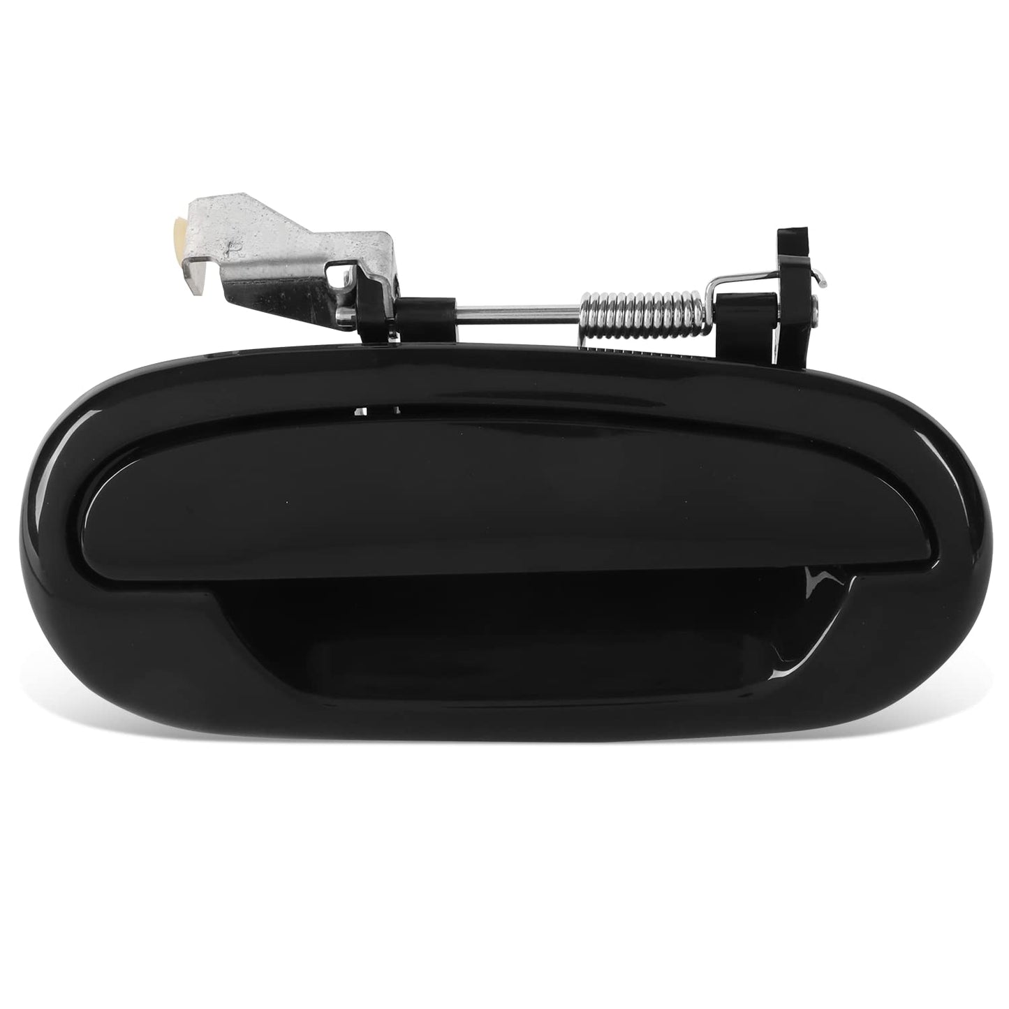DNA MOTORING OEM-DHO-00952 Tirador de puerta lateral trasera izquierda compatible con F-250 / F-350 / F-450 / F-550 / F-550 1999-2016 Super Duty se adapta a modelos de cabina doble con paquete