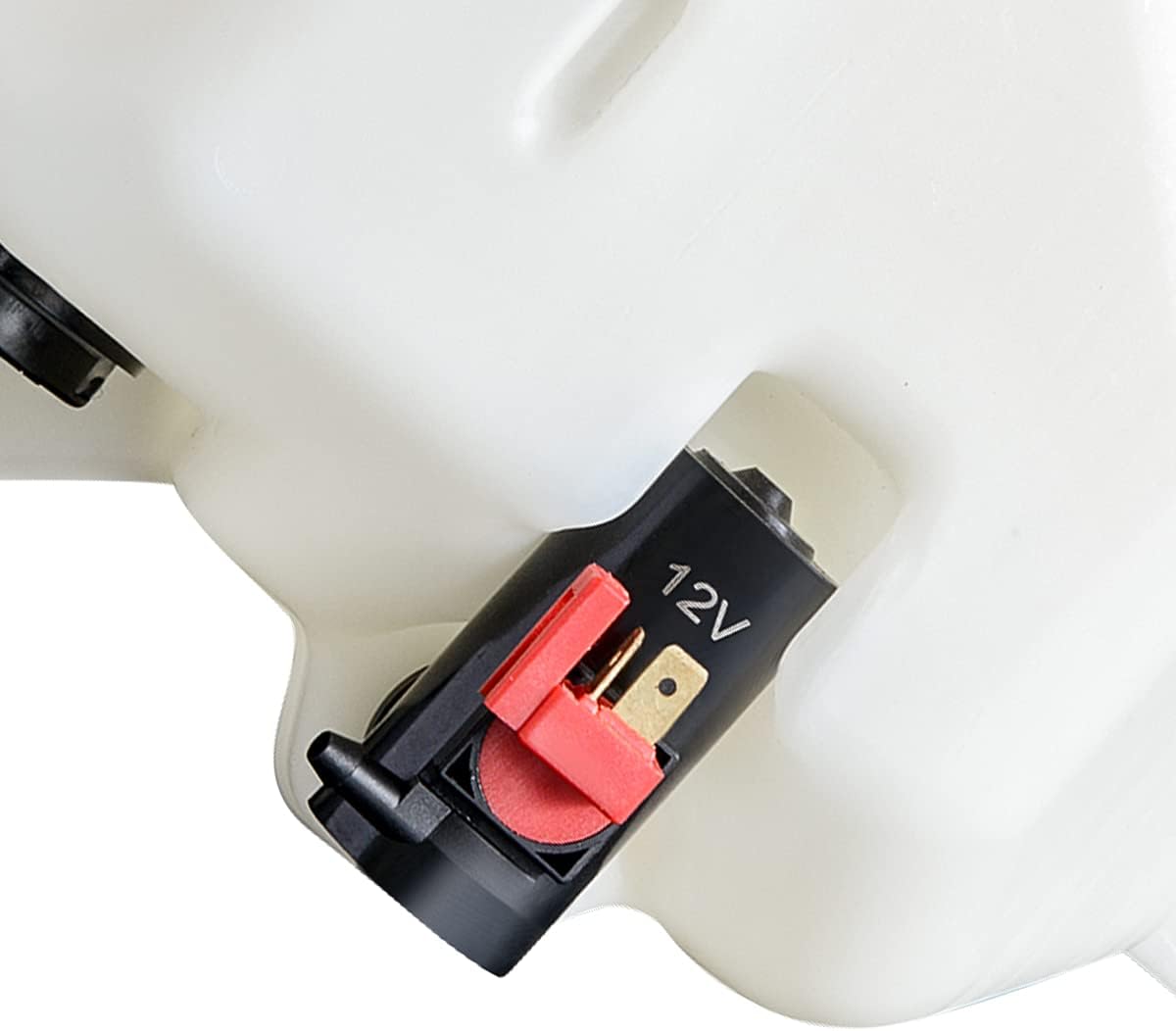 DNA Motoring OEM-WT-AC1288116 Car Windshield Washer Fluid Reservoir Assembly Compatible with 05-08 Acura RL w/Fluid Level Sensor