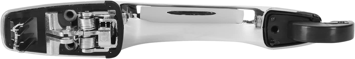 DNA MOTORING OEM-DHO-00650 Rear Left/Right Side Door Pull Handle Compatible with 08-10 Chrysler Town & Country/Compatible with 08-10 Dodge Grand Caravan, Chrome