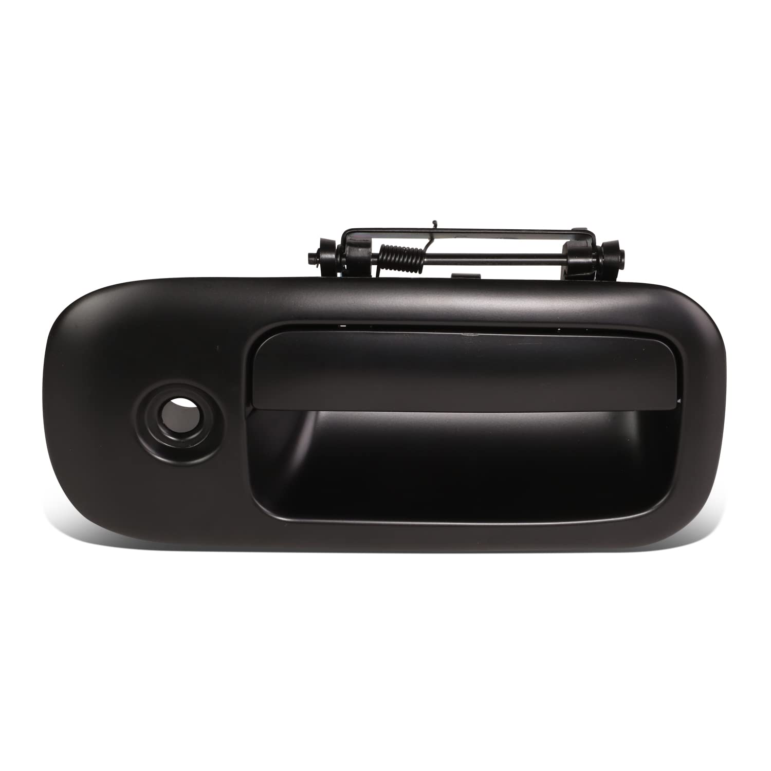 DNA MOTORING OEM-DHO-00484 Rear Left/Right Side Door Pull Handle Compatible with 2014-2018 Silverado/Sierra 1500 Crew Cab, Chrome