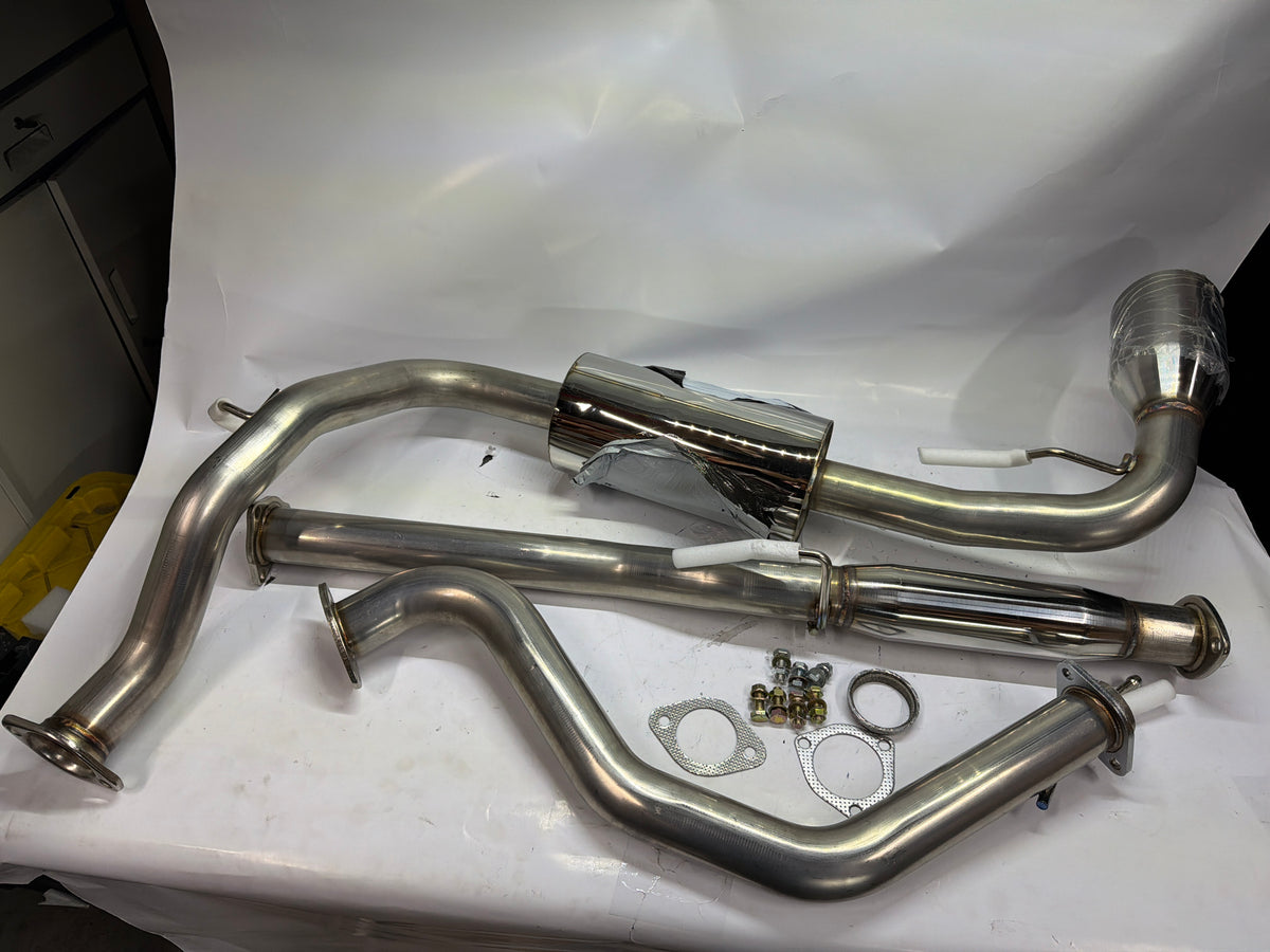 WRAPPED HONDA CRX HATCHBACK 1988-1991 CATBACK EXHAUST