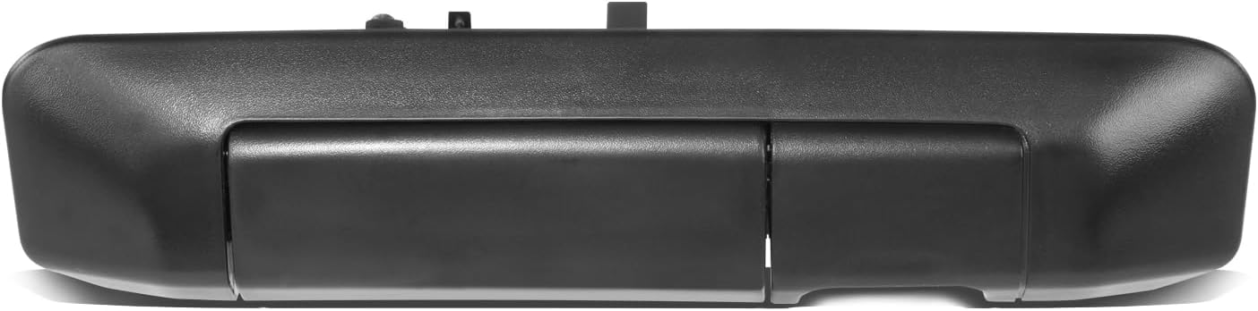 DNA MOTORING Rear Outer Tail Gate Handle Compatible with 09-15 Toyota Tacoma,w/Camera Hole,Textured Black, OEM-THO-00180