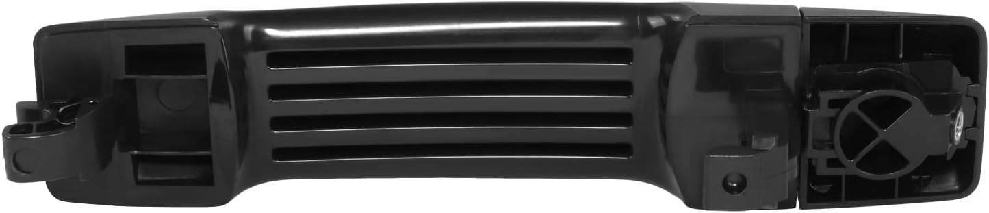 DNA MOTORING Rear Driver, Passenger Outer Door Handle Compatible with 05-10 Nissan Armada, 04 Pathfinder, 04-15 Titan, Black, OEM-DHO-01430