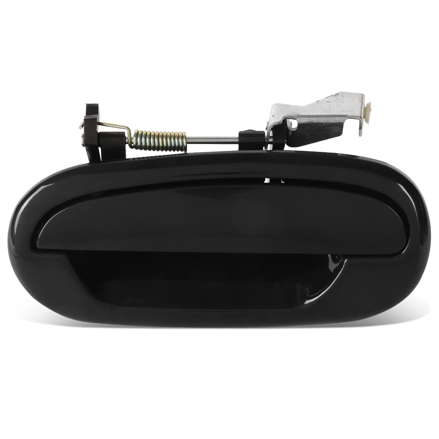 DNA MOTORING OEM-DHO-00952 Tirador de puerta lateral trasera izquierda compatible con F-250 / F-350 / F-450 / F-550 / F-550 1999-2016 Super Duty se adapta a modelos de cabina doble con paquete