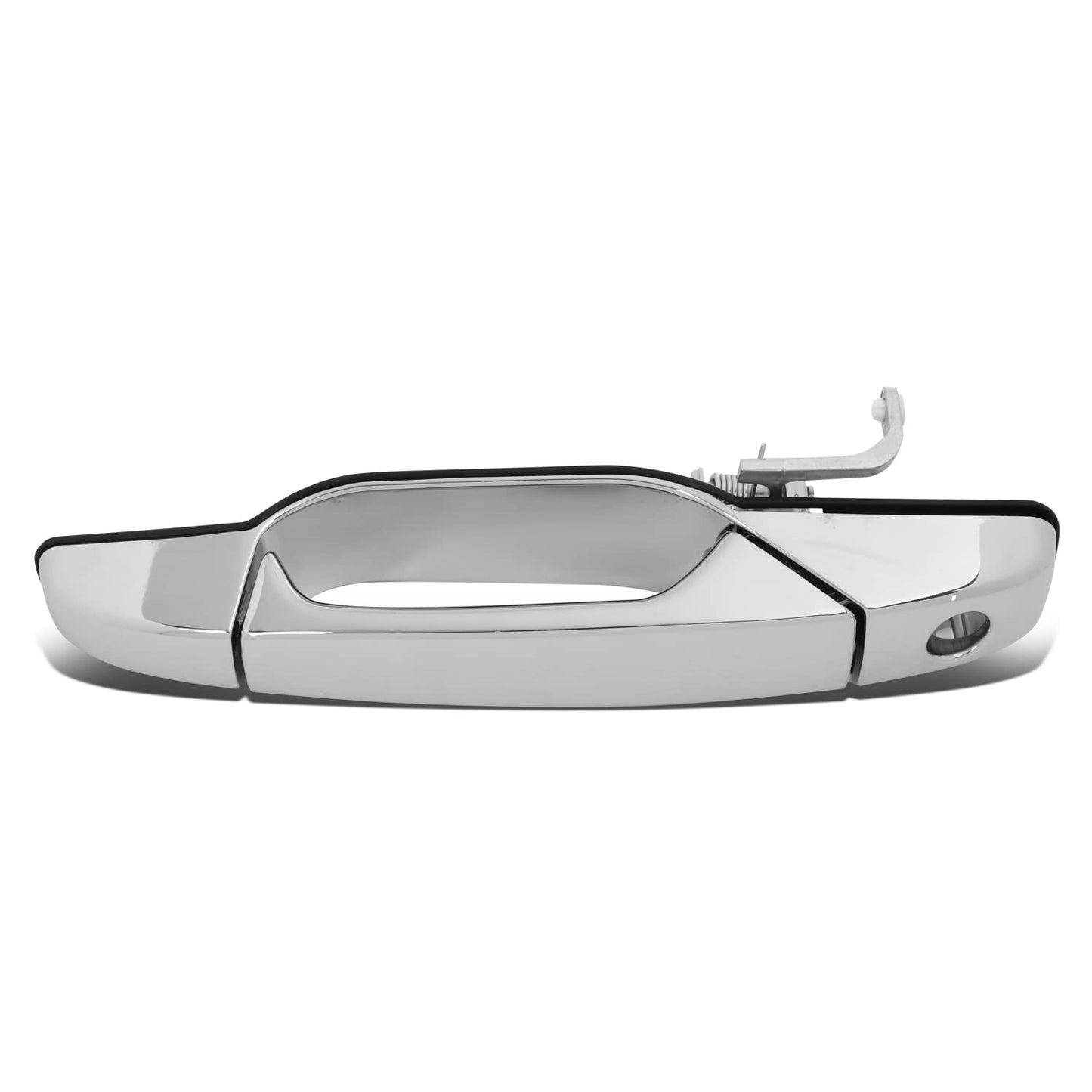 DNA MOTORING OEM-DHO-00442 Front Right Side Door Pull Handle Compatible with 04-06 Escalade/Silverado/Sierra, 00-06 Suburban/Tahoe/Yukon, Smooth Black