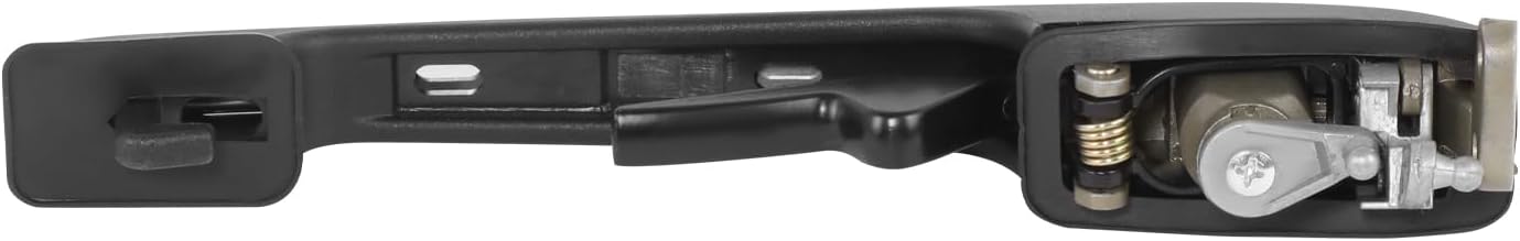 DNA MOTORING Front Passenger Side Outer Door Handle Compatible with 84-88 Audi 5000/86-88 5000 Quattro, W/Key Set, OEM-DHO-00002