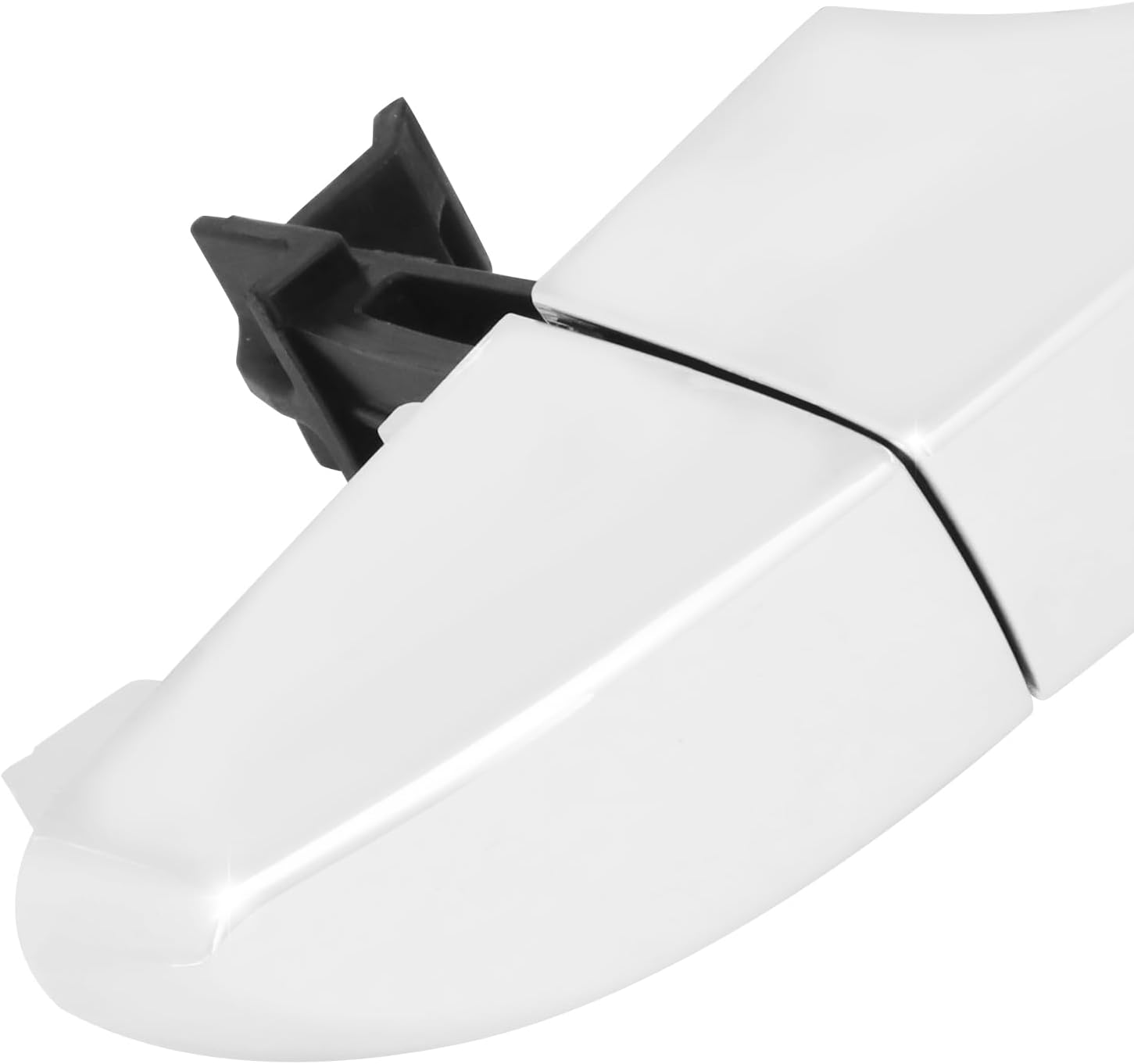 DNA MOTORING Rear Right Outer Door Handle Compatible with 16-21 Hyundai Tucson, Fits Model w/o Smart Entry, Chrome, OEM-DHO-01225