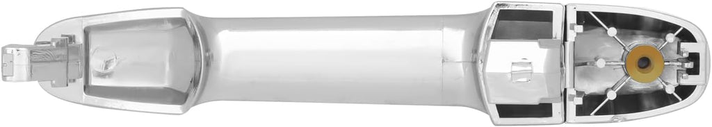 DNA MOTORING Rear Driver, Passenger Outer Door Handle Compatible with 02-03 Lexus ES300, 04-06 xA, 03-14 Matrix,07-12 Yaris, Chrome, OEM-DHO-01474