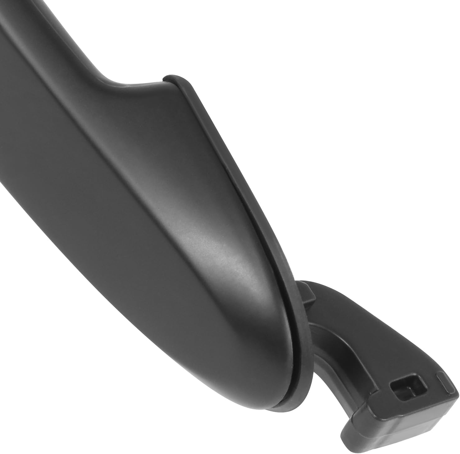 DNA MOTORING Rear Left/Right Outer Door Handle Compatible with 06-12 Hyundai Santa Fe, Primed Black, OEM-DHO-01221, 836522B000