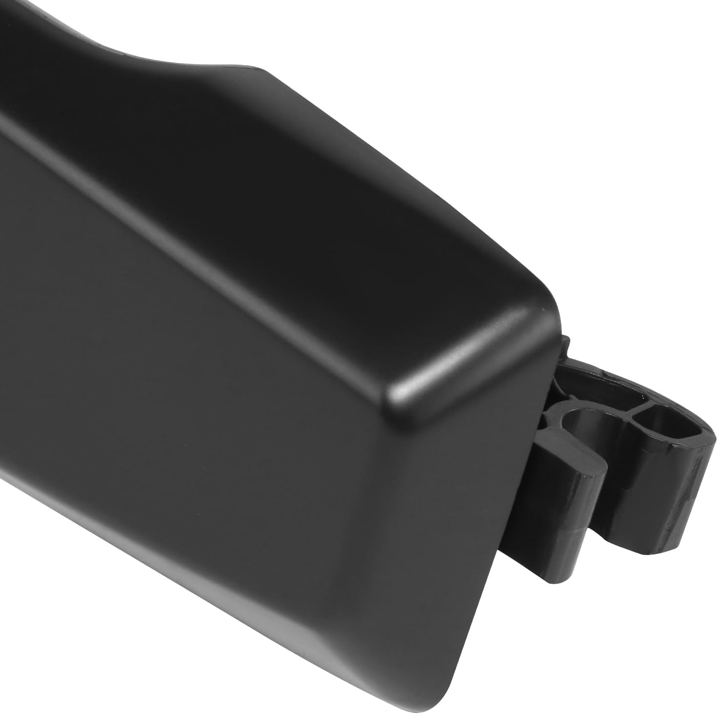 DNA MOTORING Rear Driver, Passenger Outer Door Handle Compatible with 05-10 Nissan Armada, 04 Pathfinder, 04-15 Titan, Black, OEM-DHO-01430