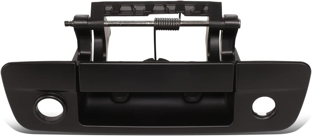 DNA MOTORING THO-PF-00031 Rear Tailgate Handle Compatible with 09-10 Dodge Ram 1500/2010 Dodge Ram 2500 3500,With Keyhole & Camera Hole,Black