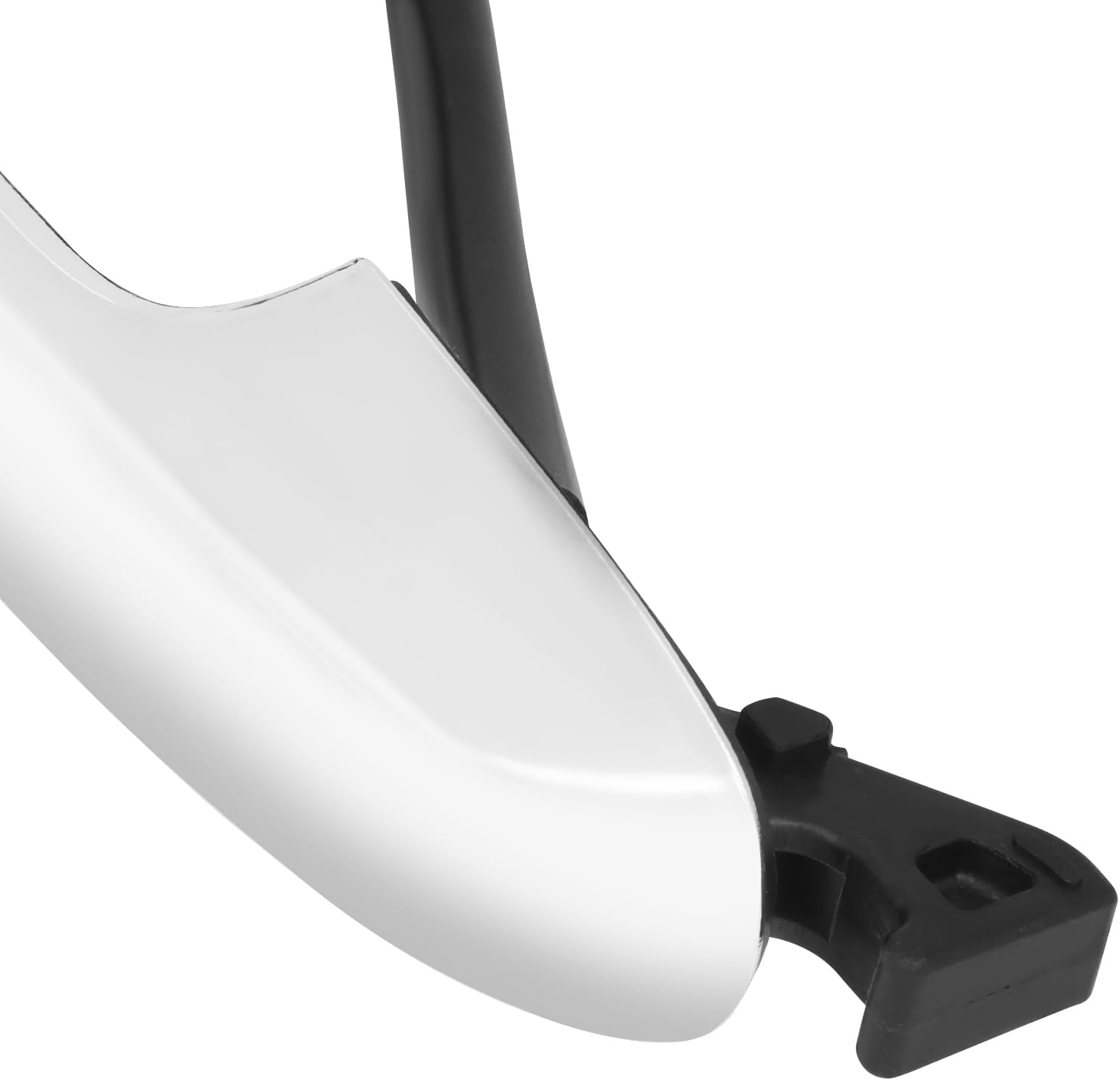 DNA MOTORING Front Right Outer Door Handle Compatible with 09-13 Kia Forte/Koup, w/o Keyhole, Chrome, OEM-DHO-01249