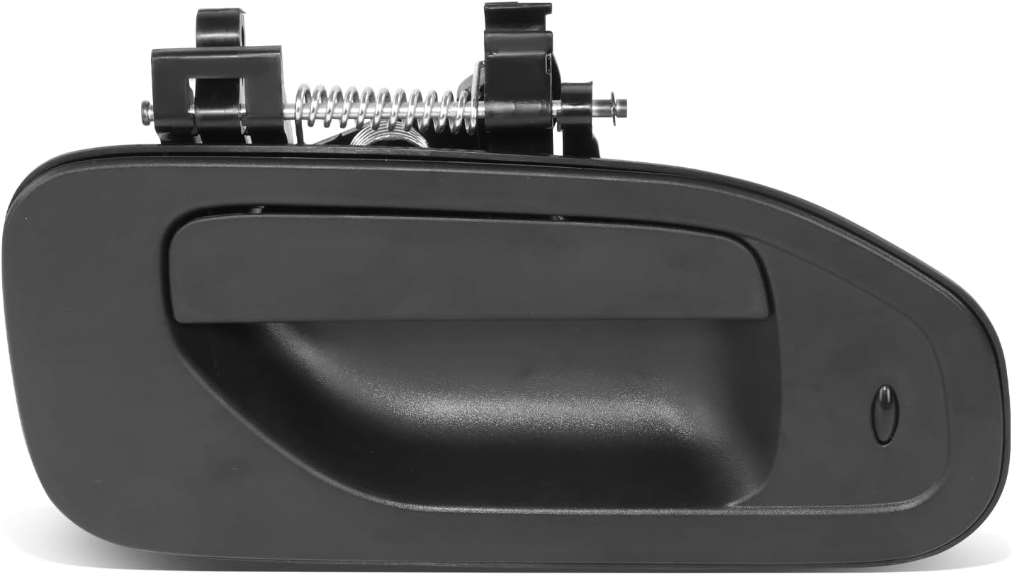 DNA MOTORING Front Passenger Outer Door Handle Compatible with 15-18 City Express / 13-21 NV200, Black, OEM-DHO-01367