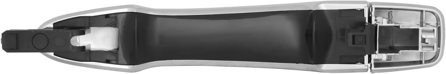 DNA MOTORING Rear Driver/Passenger Outer Door Handle Compatible with 15-20 Nissan Murano, 14-20 Rogue, w/o Smart Entry, Chrome, OEM-DHO-01390