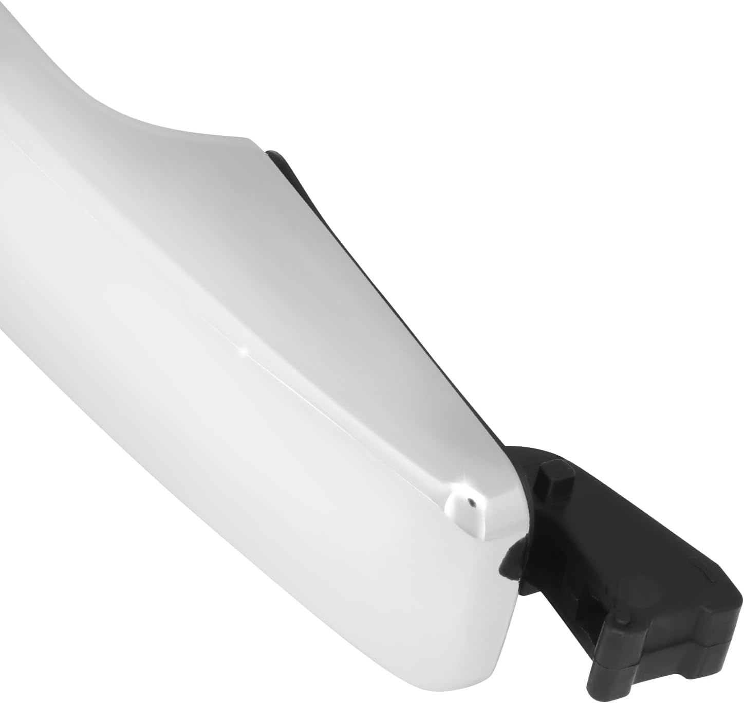 DNA MOTORING Front Right Outer Door Handle Compatible with 14-19 Kia Soul, w/o Keyhole, Chrome, OEM-DHO-01286