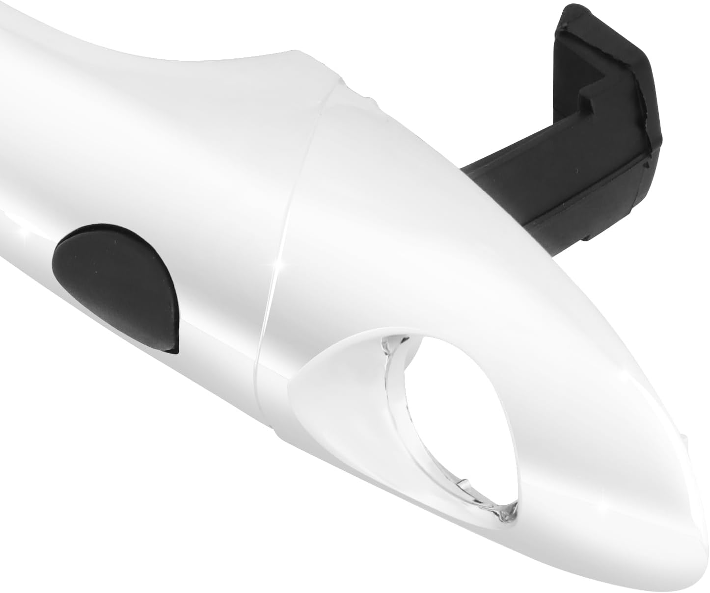DNA MOTORING Front Left Outer Door Handle Compatible with 09-14 Hyundai Sonata, w/o Keyhole, w/o Smart Entry, Chrome, OEM-DHO-01185